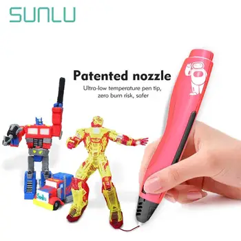 SUNLU 3D Low Temperature Pen For Children Scribble And Explore Creative Support PCL Filament 1.75mm As Best Present
SUNLU 3D Low Temperature Pen For Children Scribble And Explore Creative Support PCL Filament 1.75mm As Best Present