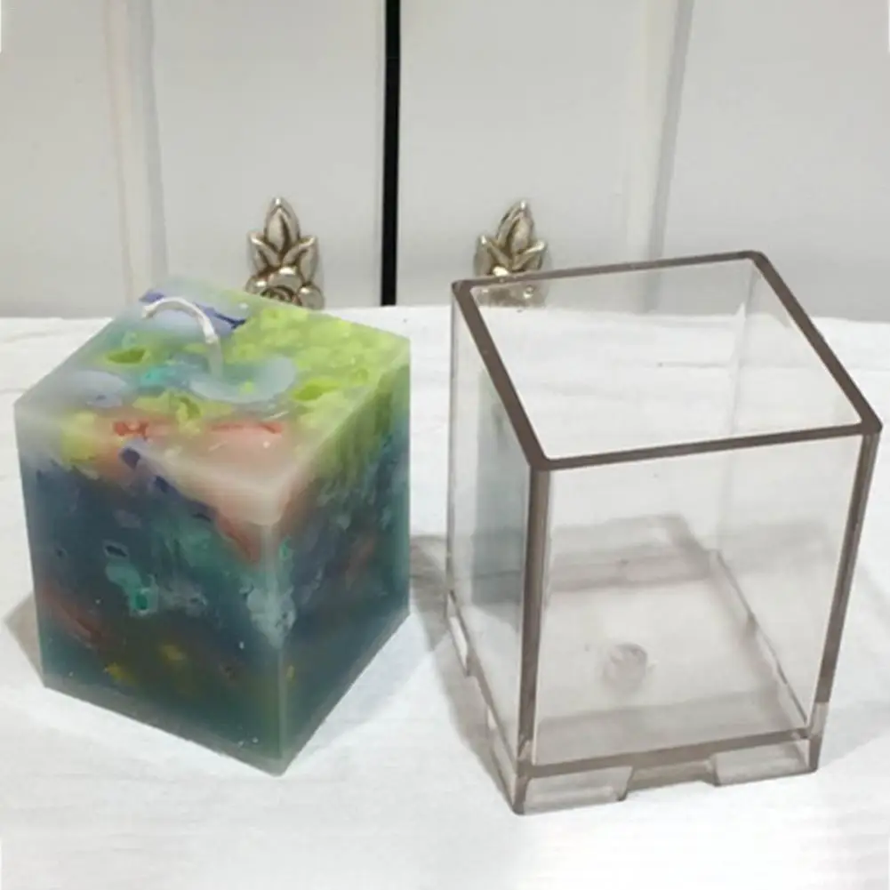 DIY Candle Mold Square Plastic Candle Moulds Soap Molds for Home DIY Handcraft Candle Making Crafts Accessories 6.8x7.8cm
DIY Candle Mold Square Plastic Candle Moulds Soap Molds for Home DIY Handcraft Candle Making Crafts Accessories 6.8x7.8cm