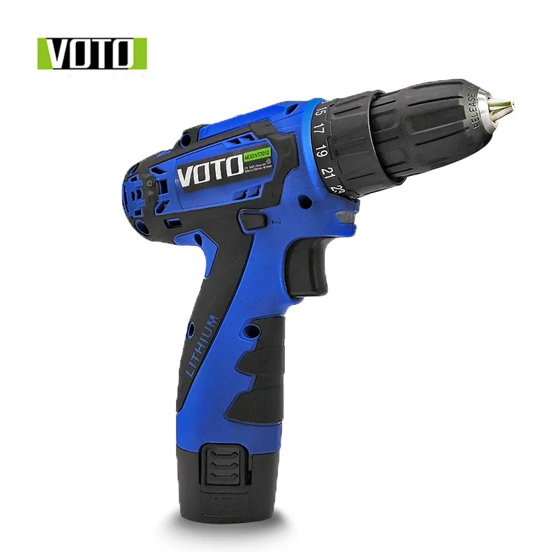 Voto Rechargeable Hand Electric Drill Multi-functional Lithium Electric Drill Electric Screwdriver Batch Micro Small Gun Drill W
Voto Rechargeable Hand Electric Drill Multi-functional Lithium Electric Drill Electric Screwdriver Batch Micro Small Gun Drill W