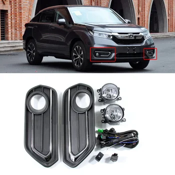 CAPQX 1Set For Toyota Crown 2017-2019 Front Bumper Fog Light DRL Light Day Running Light Fog Lamp Cover with Switch Harness Kits
CAPQX 1Set For Toyota Crown 2017-2019 Front Bumper Fog Light DRL Light Day Running Light Fog Lamp Cover with Switch Harness Kits