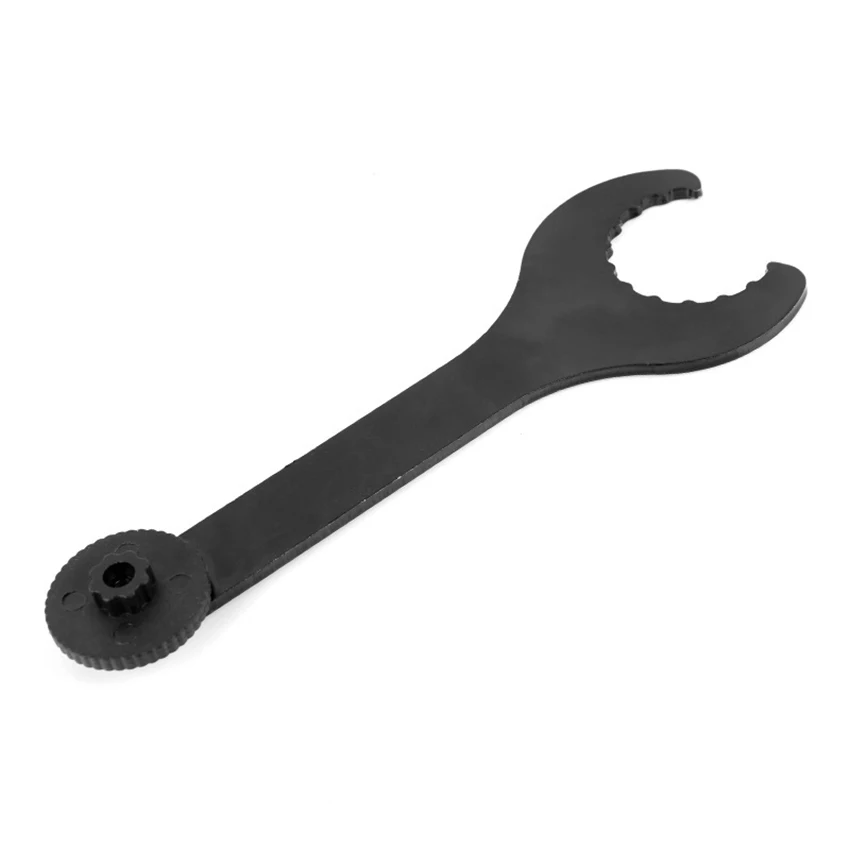 Bike Bottom Bracket Spanner Tool, Open Ended Carbon Steel Bike Bicycle Bottom Bracket Crank Wrench Removing Install Repair Tool
Bike Bottom Bracket Spanner Tool, Open Ended Carbon Steel Bike Bicycle Bottom Bracket Crank Wrench Removing Install Repair Tool
