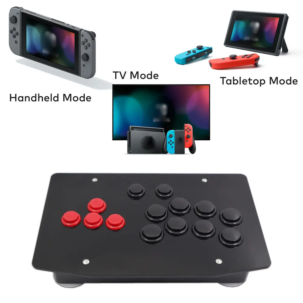 RAC-J500BB-NS All Buttons Hitbox Style Arcade Joystick Fight Stick Controller For Nintendo Switch Plug & Play
RAC-J500BB-NS All Buttons Hitbox Style Arcade Joystick Fight Stick Controller For Nintendo Switch Plug & Play