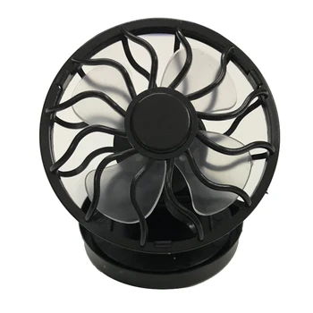 Solar Cooling Fan With Clamp Adjustable Angle Mini Fans For Office Home Durable Super Mute Cooler Fan