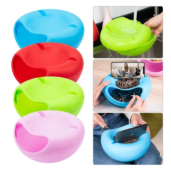 Modern Living Room Creative Shape Multi Function Lazy Snack Bowl Plastic Double Layers Snack Storage Box Fruit Melon Seeds Plate
Modern Living Room Creative Shape Multi Function Lazy Snack Bowl Plastic Double Layers Snack Storage Box Fruit Melon Seeds Plate