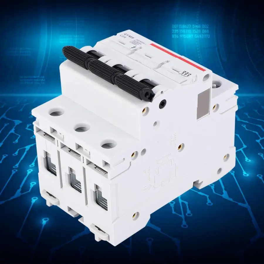 3P+N AC MCB Mini Circuit breaker 400V GYM9 residual dc circuit breaker surge protector 50HZ/60HZ 16A 25A 32A
3P+N AC MCB Mini Circuit breaker 400V GYM9 residual dc circuit breaker surge protector 50HZ/60HZ 16A 25A 32A