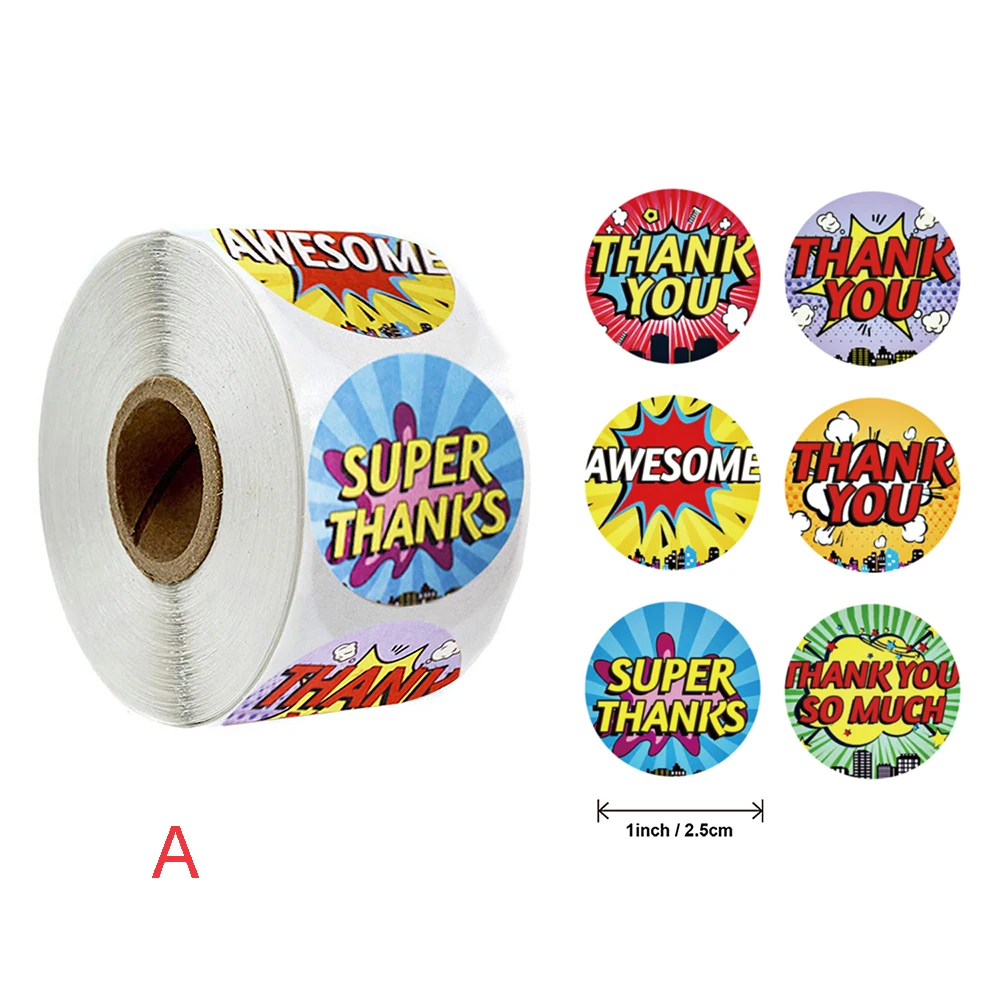 500pcs/roll Thank You Stickers Handmade Sticker Circle Stationery Thank You For Your Order Gift Seal Labels Thank You Sticker
500pcs/roll Thank You Stickers Handmade Sticker Circle Stationery Thank You For Your Order Gift Seal Labels Thank You Sticker