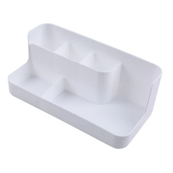 White Makeup Organizer Bathroom Storage Box Cosmetic Office Desktop Make Up Jewelry Storage Box Sundries Container
White Makeup Organizer Bathroom Storage Box Cosmetic Office Desktop Make Up Jewelry Storage Box Sundries Container