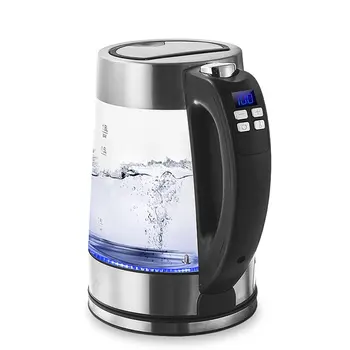 Blue light intelligent constant temperature kettle multifunctional health pot high boron glass coffee brewing teapot
Blue light intelligent constant temperature kettle multifunctional health pot high boron glass coffee brewing teapot
