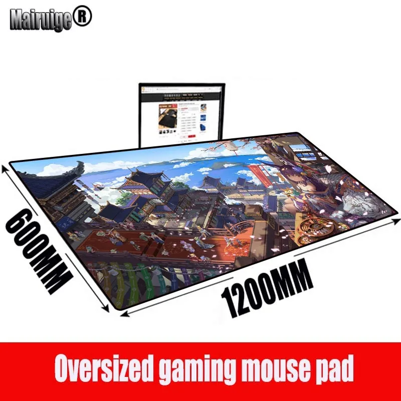 MRGBEST Fantasy Landscape Anime Girl Extra Large Gaming Mouse Pad Computer Big Mouse Mat Locking Edge Mousepad Keyboard Desk Mat
MRGBEST Fantasy Landscape Anime Girl Extra Large Gaming Mouse Pad Computer Big Mouse Mat Locking Edge Mousepad Keyboard Desk Mat