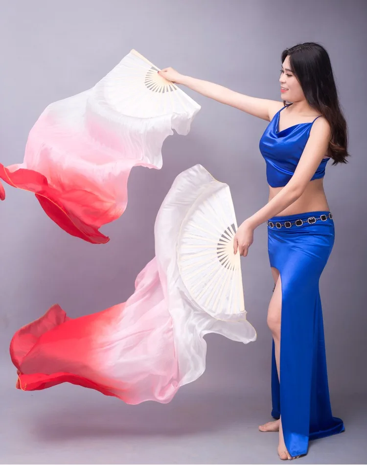 Hot Sell Cheap Kids Women Belly Dancing Fan Veils 2 Pair Gradient Color Dancer Practice Long Fan Props 120cm/150cm/180cm X
Hot Sell Cheap Kids Women Belly Dancing Fan Veils 2 Pair Gradient Color Dancer Practice Long Fan Props 120cm/150cm/180cm X