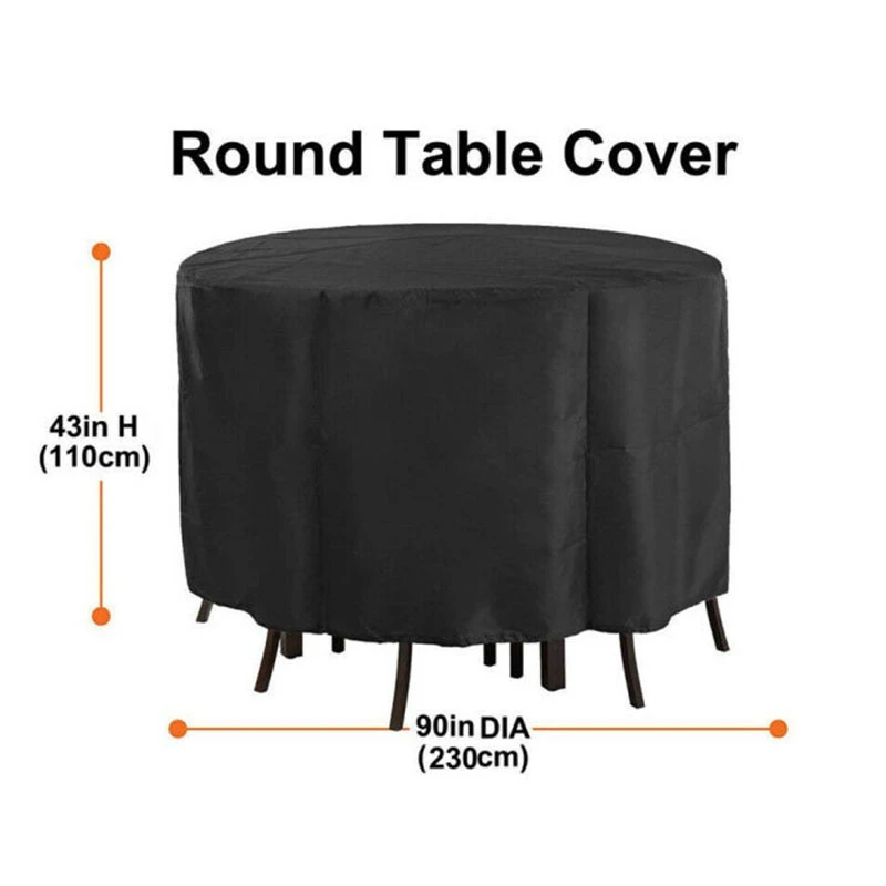 Hot Sale Black Waterproof Outdoor Garden Patio Furniture Table Round Cover Shelter Table Anti-Dust Protect Bag Textiles L
Hot Sale Black Waterproof Outdoor Garden Patio Furniture Table Round Cover Shelter Table Anti-Dust Protect Bag Textiles L