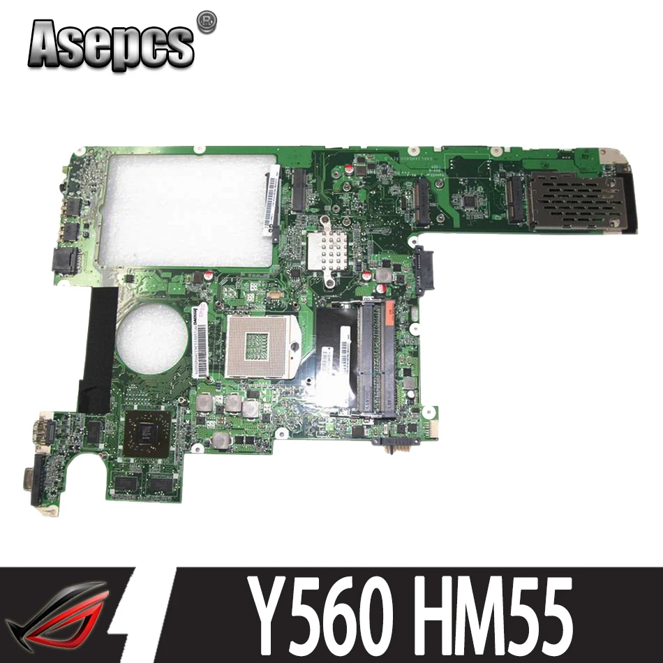 Материнская плата DAKL3AMB8G1 DAKL3AMB8D0 DAKL3AMB8E0 для ноутбука Lenovo Y560 HM55 DDR3 HD5650M 1 Гб |