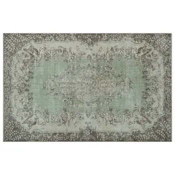 Handmade Green Vintage Overdyed Turkish Area Rug 193x307 Cm-6'4''X10'1''
Handmade Green Vintage Overdyed Turkish Area Rug 193x307 Cm-6'4''X10'1''