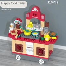 Children's Big Particle Building Blocks Play House Puzzle Set Toy Table Boys and Girls Set for Children 3-6 Years Old Dining
Children's Big Particle Building Blocks Play House Puzzle Set Toy Table Boys and Girls Set for Children 3-6 Years Old Dining
