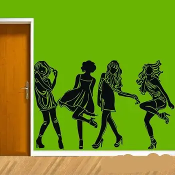 Fashion girl big-box supermarket clothing store window glass decorative wall stickers The bar is stuck 
Fashion girl big-box supermarket clothing store window glass decorative wall stickers The bar is stuck