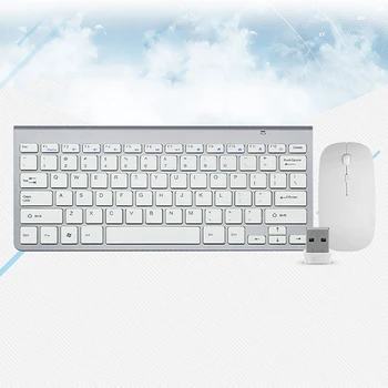 Smooth Body 2.4GHz Wireless Keyboard and Mouse Combo 102 Keys Low-noise Wireless Keyboard Mouse for Mac Pc WindowsXP/7/10 Tv B
Smooth Body 2.4GHz Wireless Keyboard and Mouse Combo 102 Keys Low-noise Wireless Keyboard Mouse for Mac Pc WindowsXP/7/10 Tv B