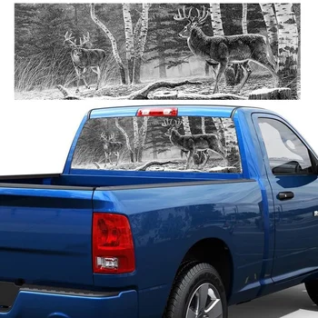 Car Stickers Forest Deer Pattern Rear Window Decal Auto Vinyl Film Stickers Universal Car Pickup Accessories
Car Stickers Forest Deer Pattern Rear Window Decal Auto Vinyl Film Stickers Universal Car Pickup Accessories