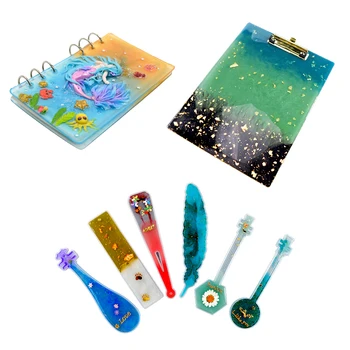 Irregular Bookmark Resin Mold Clip Resin Mold Drawing Plate Clip Silicone Notebook Mold Jewelry Handicraft DIY Jewelry Craft
Irregular Bookmark Resin Mold Clip Resin Mold Drawing Plate Clip Silicone Notebook Mold Jewelry Handicraft DIY Jewelry Craft