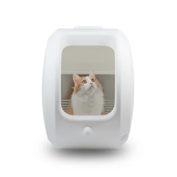 Semi-closed Cat Sand Pot Semi-automatic Cat Toilet Cat Sand Pot Excrement Pot Duo Dou Le Large Fully-closed Sand Pot
Semi-closed Cat Sand Pot Semi-automatic Cat Toilet Cat Sand Pot Excrement Pot Duo Dou Le Large Fully-closed Sand Pot