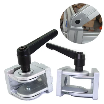 1pcs Die cast zinc alloy Flexible Pivot Joint Connector with Handle corner hinge for Aluminum Extrusion Profile 30s 40s
1pcs Die cast zinc alloy Flexible Pivot Joint Connector with Handle corner hinge for Aluminum Extrusion Profile 30s 40s