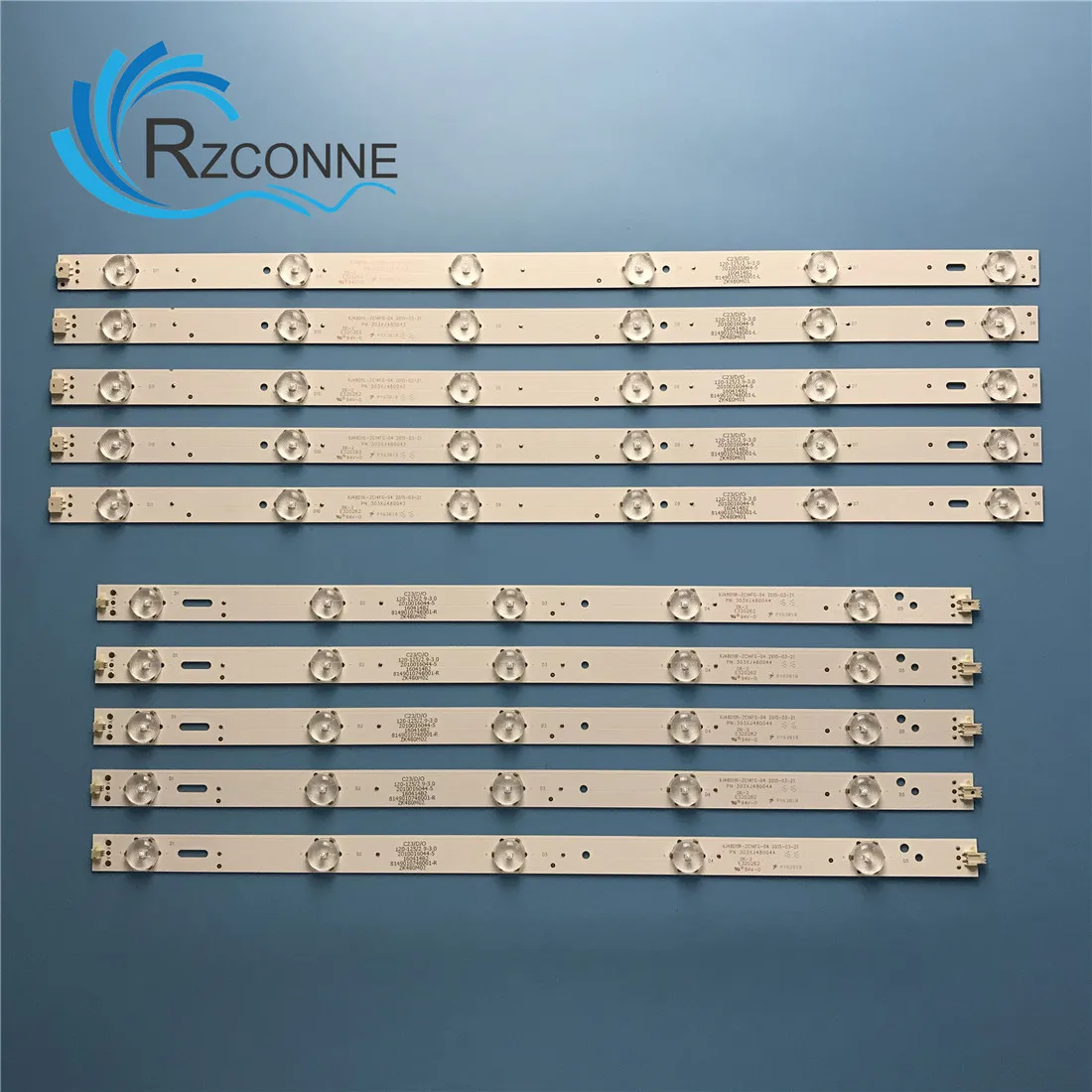 LED Backlight strip 11 lamp for Sanyo 48"TV 48CE1210M XJ48D11L XJ48D11R-ZC14FG-04 303XJ480043 303XJ480044
LED Backlight strip 11 lamp for Sanyo 48"TV 48CE1210M XJ48D11L XJ48D11R-ZC14FG-04 303XJ480043 303XJ480044