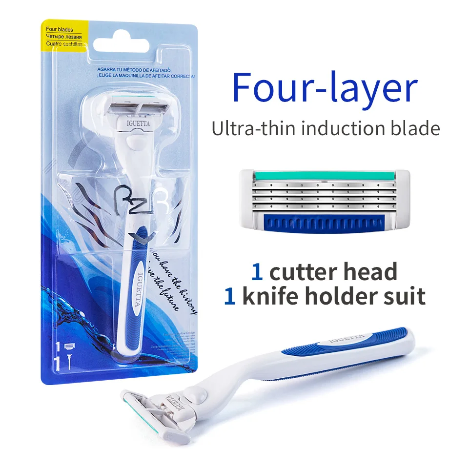 RZRIGUETTA 2019 New Razor Men Quality Steel Blade Hollow Out Razor Blade Cartridge Shaving Razor For Men Beard Body Hair Remover
RZRIGUETTA 2019 New Razor Men Quality Steel Blade Hollow Out Razor Blade Cartridge Shaving Razor For Men Beard Body Hair Remover