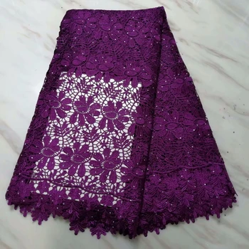 French Net Lace Fabric 2019 Latest African Guipure Lace Fabric With Stones Embroidery Nigerian Mesh Tulle Cord Lace For Ladies
French Net Lace Fabric 2019 Latest African Guipure Lace Fabric With Stones Embroidery Nigerian Mesh Tulle Cord Lace For Ladies