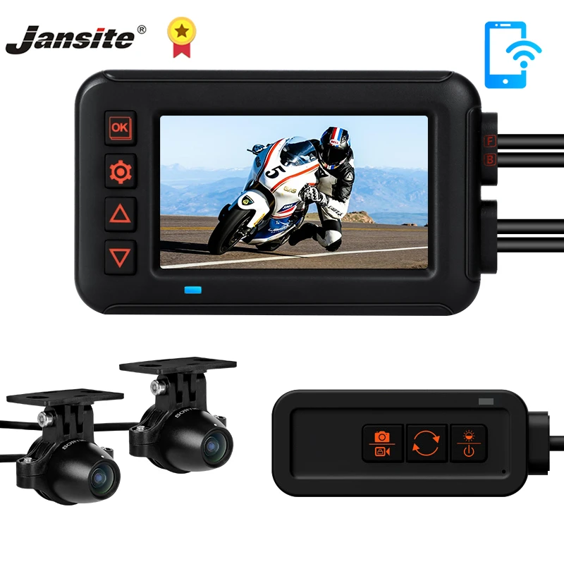 Jansite Dash Cam Car DVR FHD 1080P Auto Recorder Car Rear View Camera GPS Module Parking monitoring Night Vision Waterproof
Jansite Dash Cam Car DVR FHD 1080P Auto Recorder Car Rear View Camera GPS Module Parking monitoring Night Vision Waterproof