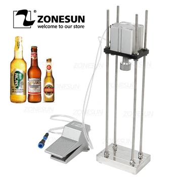 ZONESUN Pneumatic Beer Capping Machine Semi-automatic Cap Sealing Machine Manual Bottle Capper Commercial Bar Brewery
ZONESUN Pneumatic Beer Capping Machine Semi-automatic Cap Sealing Machine Manual Bottle Capper Commercial Bar Brewery