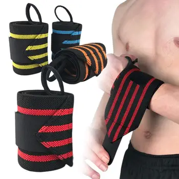 1PCs Unisex Polyester Fitness Wrist Wraps Elastic Sport Bandage Gym Gloves Weightlifting Bodybuilding Wrist Support Hand Bands
1PCs Unisex Polyester Fitness Wrist Wraps Elastic Sport Bandage Gym Gloves Weightlifting Bodybuilding Wrist Support Hand Bands