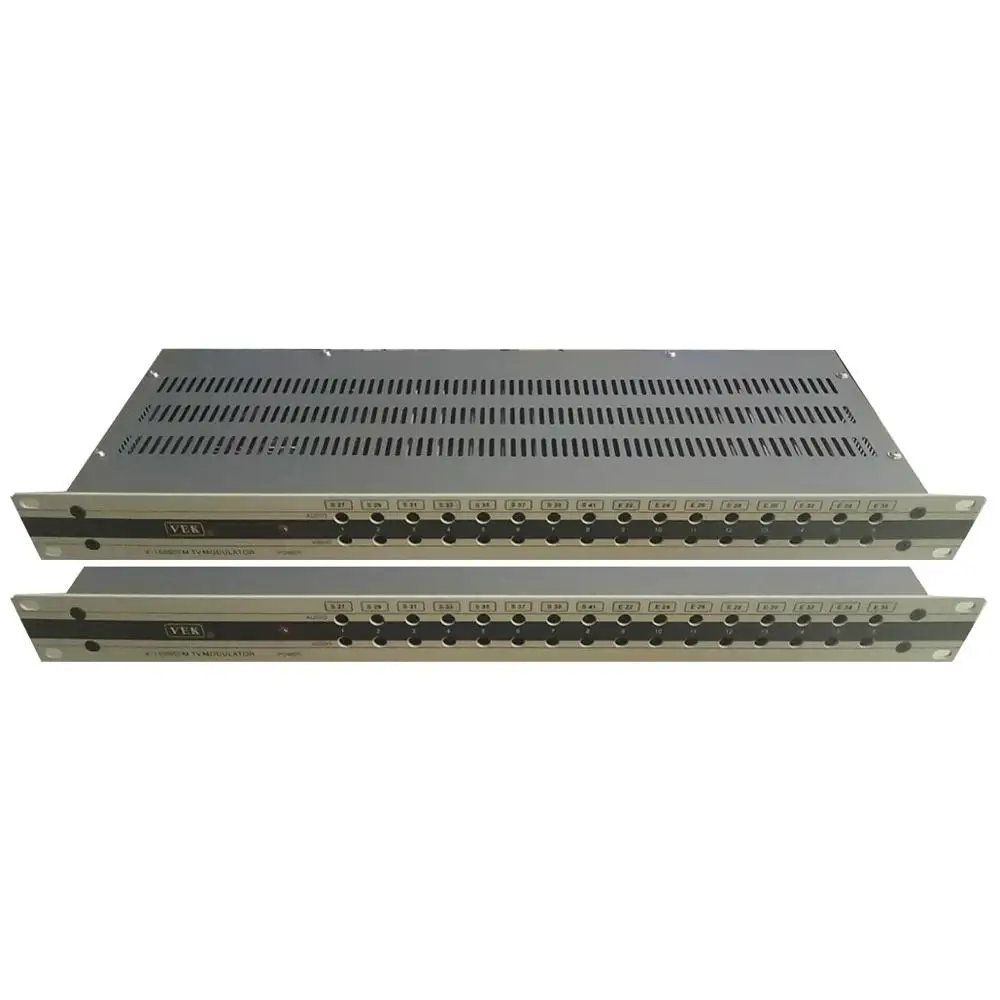 32 Channel AV to RF Hotel Cable Front End Audio Video to RF PAL-DK PAL-BG NTSC Analog Modulator
32 Channel AV to RF Hotel Cable Front End Audio Video to RF PAL-DK PAL-BG NTSC Analog Modulator