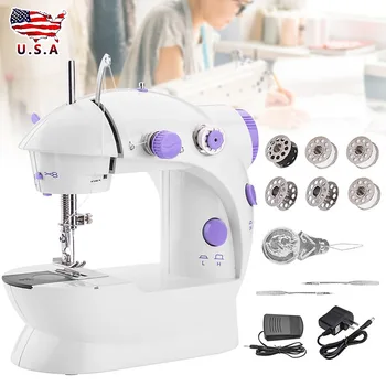 Mini Electric Handheld Sewing Machine Dual Speed Adjustment with LED Night Light Foot Double Threads Pedal Sewing Machine
Mini Electric Handheld Sewing Machine Dual Speed Adjustment with LED Night Light Foot Double Threads Pedal Sewing Machine