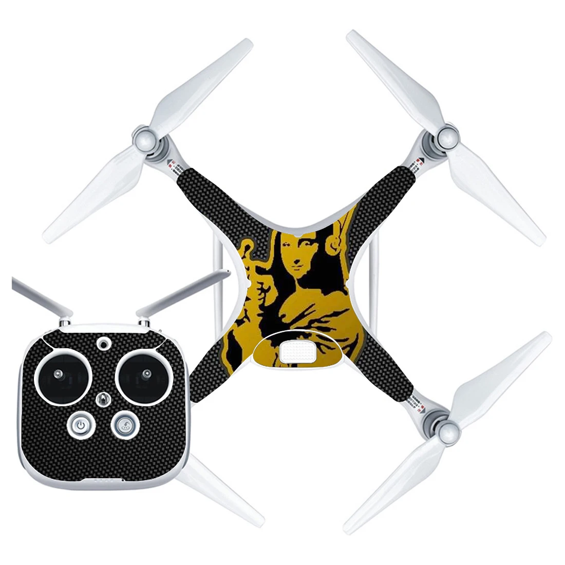 Mona Lisa Style Vinyl Skin Sticker for DJI Phantom 4 Drone And Remote Controller 0159
Mona Lisa Style Vinyl Skin Sticker for DJI Phantom 4 Drone And Remote Controller 0159