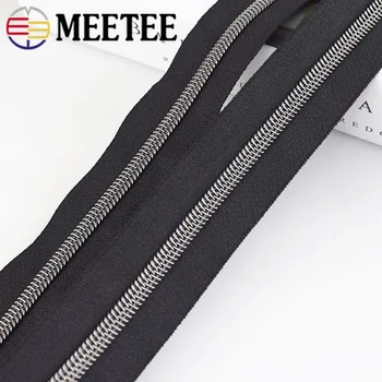 4/8Meters Gunblack Teeth 5# Nylon Zipper for Sewing DIY Clothes Open-end Zippers Bag Pocket Zips Coat Garment Accessories
4/8Meters Gunblack Teeth 5# Nylon Zipper for Sewing DIY Clothes Open-end Zippers Bag Pocket Zips Coat Garment Accessories