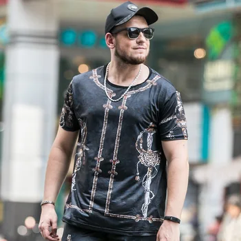 GONTHWID Street hip hop men'sT-shirt short sleeve loose plus fat increase printed half sleeve
GONTHWID Street hip hop men'sT-shirt short sleeve loose plus fat increase printed half sleeve