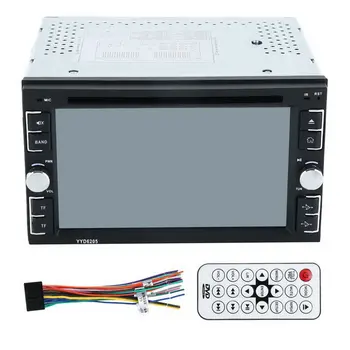 6205 Double 2 Din 6.2 Inch Car Stereo DVD CD MP3 Player In Dash Bluetooth For Ipod Auto HD TV Radio Video Audio Camera Parking
6205 Double 2 Din 6.2 Inch Car Stereo DVD CD MP3 Player In Dash Bluetooth For Ipod Auto HD TV Radio Video Audio Camera Parking