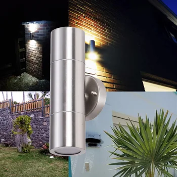 Outdoor led wall light up down building wall lamp 2x5w warm white and white color
Outdoor led wall light up down building wall lamp 2x5w warm white and white color