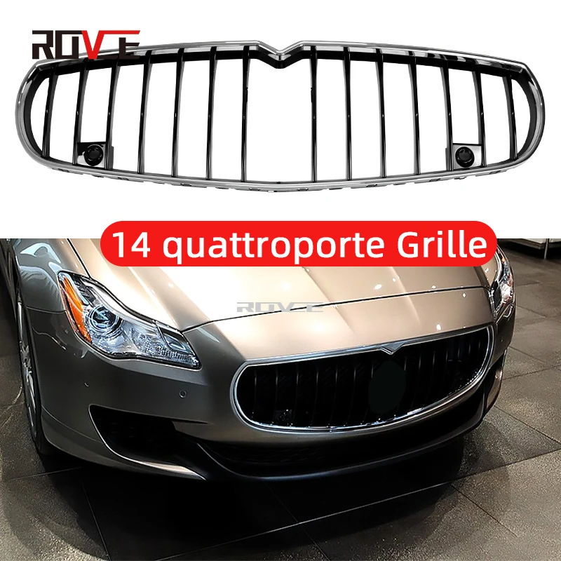 ROVCE Front Bumper Grille Grill For Maserati Quattroporte 2014 Chrome Plating Hood Grill
ROVCE Front Bumper Grille Grill For Maserati Quattroporte 2014 Chrome Plating Hood Grill