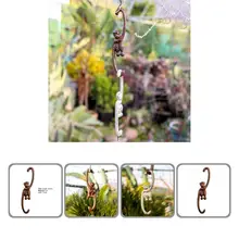 Clear Details Lightweight Bird Feeders Wall Hook Wind-proof Wall Plant Hook Stylish for Flower
Clear Details Lightweight Bird Feeders Wall Hook Wind-proof Wall Plant Hook Stylish for Flower