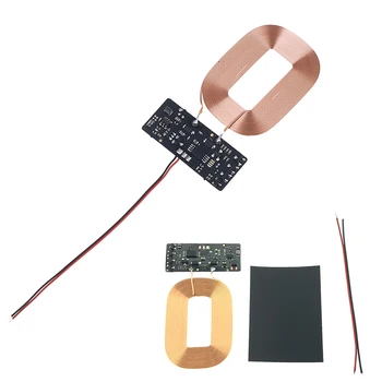 QI Wireless Charging Standard Universal Wireless Charger PCBA Circuit Board with Coil DIY QI Wireless Receiver
QI Wireless Charging Standard Universal Wireless Charger PCBA Circuit Board with Coil DIY QI Wireless Receiver