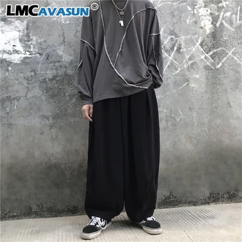 LMCAVASUN Punk Trouser woman Men pants Harajuku Cargo Wide Loose bf wind Loose Unisex trousers Streetwear Pant Sweatpants
LMCAVASUN Punk Trouser woman Men pants Harajuku Cargo Wide Loose bf wind Loose Unisex trousers Streetwear Pant Sweatpants