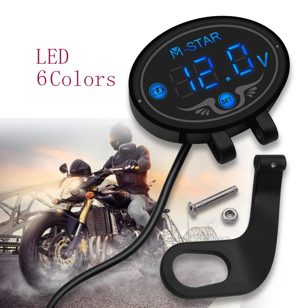 Waterproof LED Digital Voltmeter Tester DC 9V to 24V voltage Panel Meter For KTM 450SX-R 450XCR-W 450EXC-R 525SX-R 525EXC-R
Waterproof LED Digital Voltmeter Tester DC 9V to 24V voltage Panel Meter For KTM 450SX-R 450XCR-W 450EXC-R 525SX-R 525EXC-R