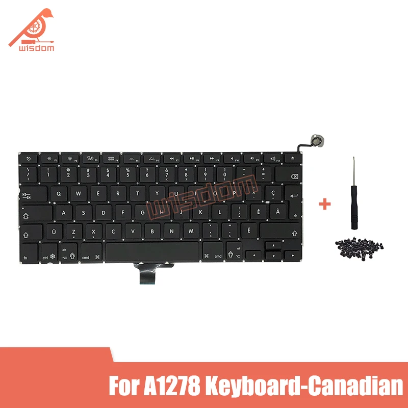 Full New A1278 Canadian Laptop keyboard For Macbook Pro 13" A1278 Canadian keyboard 2009 2010 2011 2012 year
Full New A1278 Canadian Laptop keyboard For Macbook Pro 13" A1278 Canadian keyboard 2009 2010 2011 2012 year