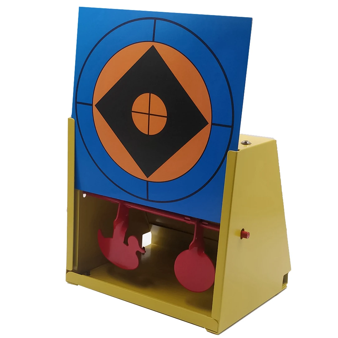 Yellow Pellet Trap with 2 Red Built-in Spinner Targets+20 Blue Exquisite Paper Targets-5.50“*5.50”
Yellow Pellet Trap with 2 Red Built-in Spinner Targets+20 Blue Exquisite Paper Targets-5.50“*5.50”
