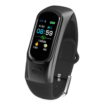 New Style Smart Sport Bracelet Bluetooth Headset Combo Heart Rate Blood Pressure Monitoring Multi Movement Mode Bracelet
New Style Smart Sport Bracelet Bluetooth Headset Combo Heart Rate Blood Pressure Monitoring Multi Movement Mode Bracelet
