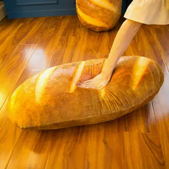 3D Bread Throw Pillow Simulation Novelty Food Cushion Plush Toy Sofa Bed Decor 
3D Bread Throw Pillow Simulation Novelty Food Cushion Plush Toy Sofa Bed Decor