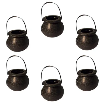 6pcs Lightweight Portable Witch Bucket Kids Candy Jar Halloween Supplies
6pcs Lightweight Portable Witch Bucket Kids Candy Jar Halloween Supplies