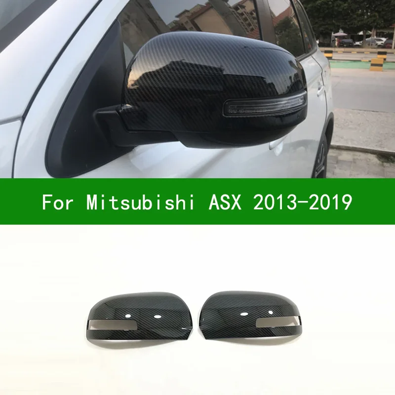 For Mitsubishi ASX 2013-2019 car Rearview mirror cover trim, accessories black carbon fibre Side chrome Mirror Covers 2016 2017
For Mitsubishi ASX 2013-2019 car Rearview mirror cover trim, accessories black carbon fibre Side chrome Mirror Covers 2016 2017