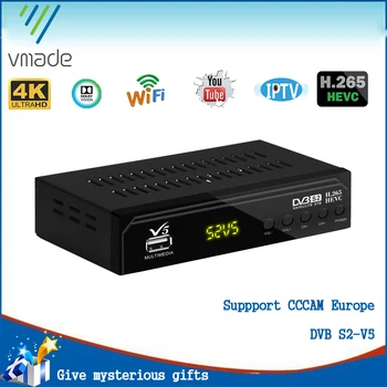 From spain DVB S2 receptor satellite receiver DVB S2 HEVC H.265 decoder youtube Europe cccam server AC-3 DVB S2 receiver IP TV
From spain DVB S2 receptor satellite receiver DVB S2 HEVC H.265 decoder youtube Europe cccam server AC-3 DVB S2 receiver IP TV