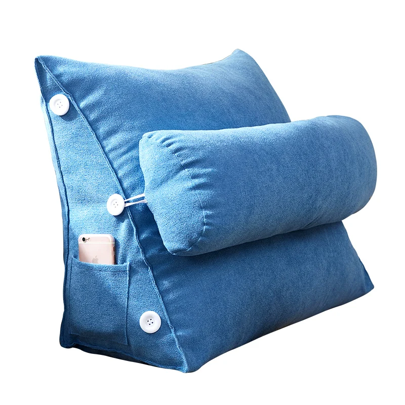 Nordic Solid Triangle Sofa Cushion Head Pillow Bedside Chair Pillow Meditation Cushions Home Decor Cloud Cojines Sofa Gift FK030
Nordic Solid Triangle Sofa Cushion Head Pillow Bedside Chair Pillow Meditation Cushions Home Decor Cloud Cojines Sofa Gift FK030